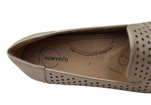 Homyped Womens Bossa Punch Comfortable Leather Shoes