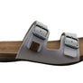 New Face Silvan Womens Comfort Leather Slides Sandals Made In Brazil