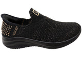 Skechers Womens Slip Ins x Martha Stewart Ultra flex Glam Life Shoes