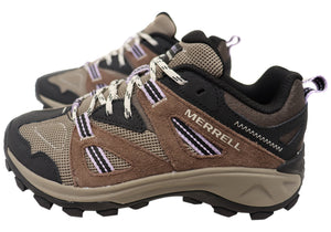 Merrell Womens Deverta 3 Comfortable Leather Hiking Shoes