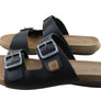 New Face Silvan Womens Comfort Leather Slides Sandals Made In Brazil