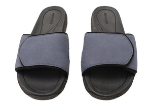 Homyped Ucray Slide Mens Comfortable Extra Extra Wide Slides Sandals