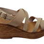 Lola Canales Brooke Womens Spanish Leather Wedge Sandals