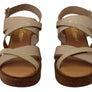 Lola Canales Brooke Womens Spanish Leather Wedge Sandals