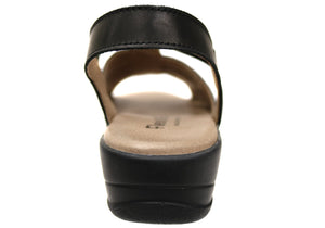 Flex & Go Azara Womens Comfortable Leather Sandals Made In Portugal