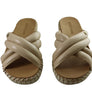 Bottero Bonnie Womens Comfort Leather Slides Sandals Made In Brazil