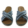 Bottero Bonnie Womens Comfort Leather Slides Sandals Made In Brazil