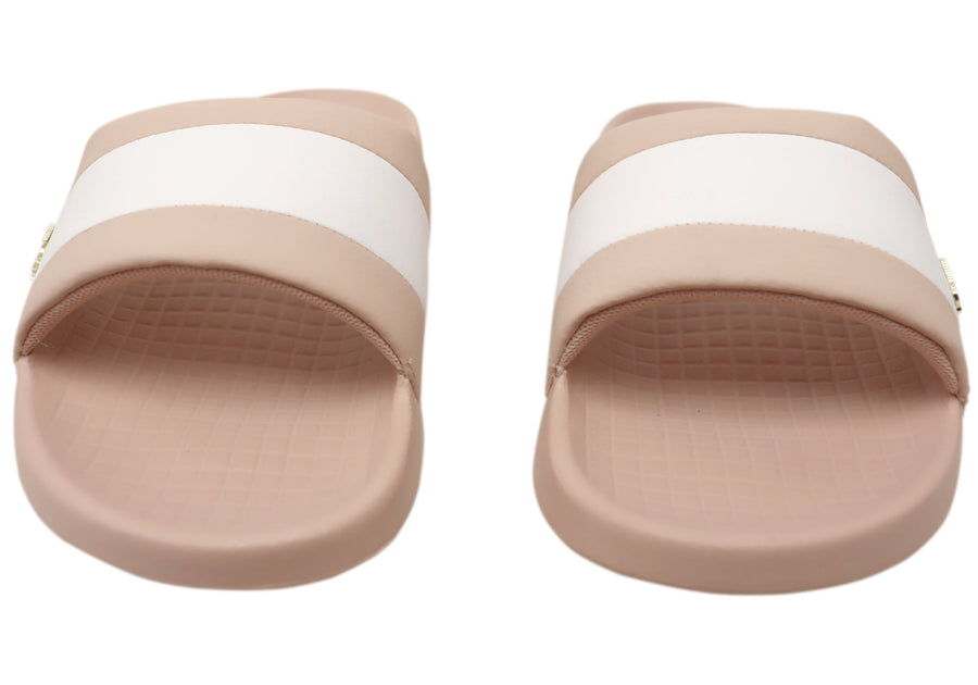 Lacoste Womens Comfortable Serve Slide Hybrid Slides Sandals