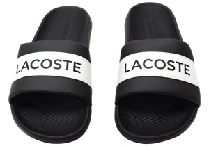 Lacoste Womens Comfortable Croco Slide 0721 Slides Sandals