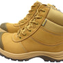 KingGee Mens Tradie Zip Lace Composite Safety Work Boots