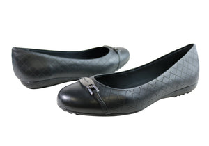 Bottero Pearl Womens Comfortable Leather Flats Made In Brazil