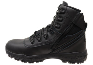 KingGee Mens N Force Hybrid 6 Inch Black Non Safety Boots