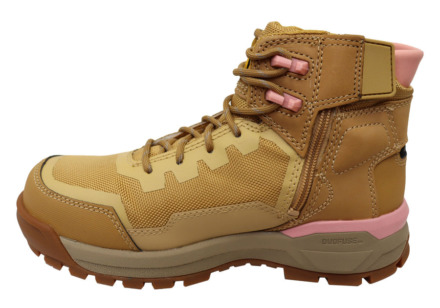 Caterpillar Propulsion Womens Leather Composite Toe Work Boots