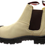 Hard Yakka Mens Leather Grit Pull On Steel Toe Safety Boots