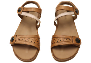 Orizonte Sorrento Womens Comfortable European Leather Sandals