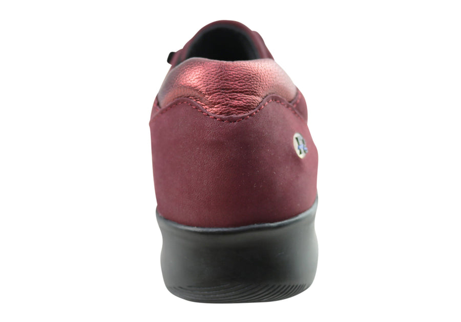 Flex & Go Evolve Womens Comfortable Leather Shoes Made In Portugal