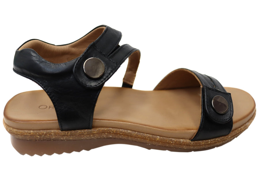 Orizonte Sorrento Womens Comfortable European Leather Sandals