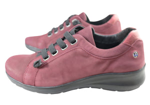 Flex & Go Evolve Womens Comfortable Leather Shoes Made In Portugal