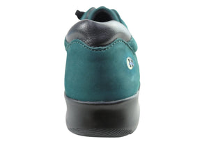 Flex & Go Evolve Womens Comfortable Leather Shoes Made In Portugal