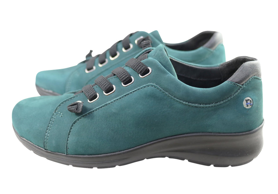 Flex & Go Evolve Womens Comfortable Leather Shoes Made In Portugal