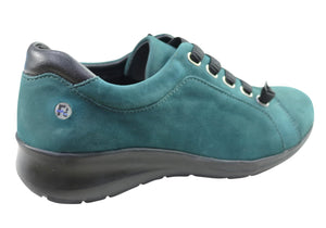 Flex & Go Evolve Womens Comfortable Leather Shoes Made In Portugal