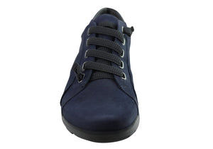 Flex & Go Evolve Womens Comfortable Leather Shoes Made In Portugal