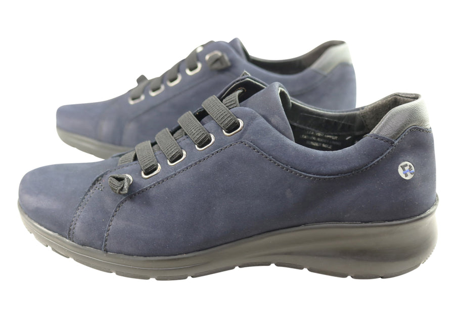 Flex & Go Evolve Womens Comfortable Leather Shoes Made In Portugal