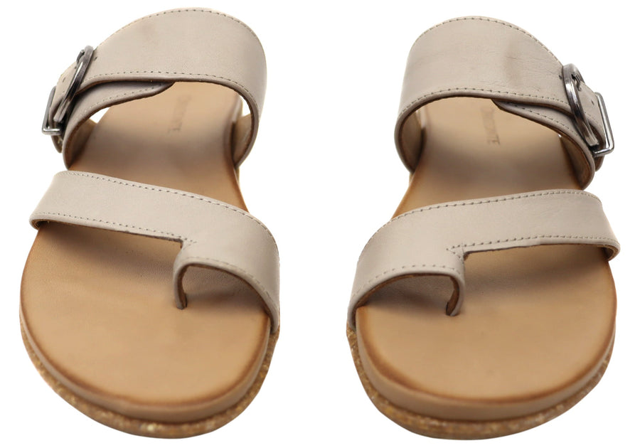 Orizonte Martha Womens Comfortable European Leather Thongs Sandals