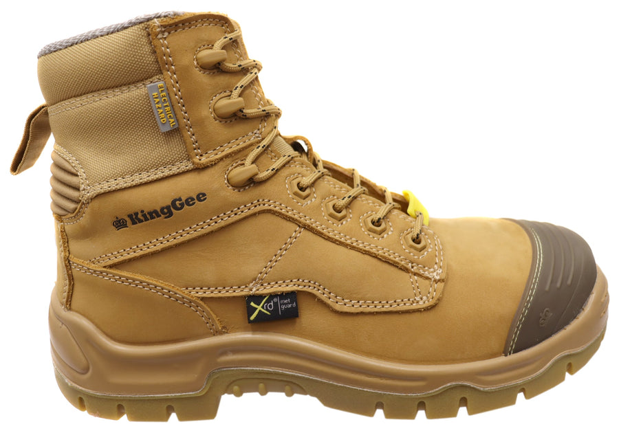 KingGee Mens Phoenix Metguard Composite Toe Safety Work Boots