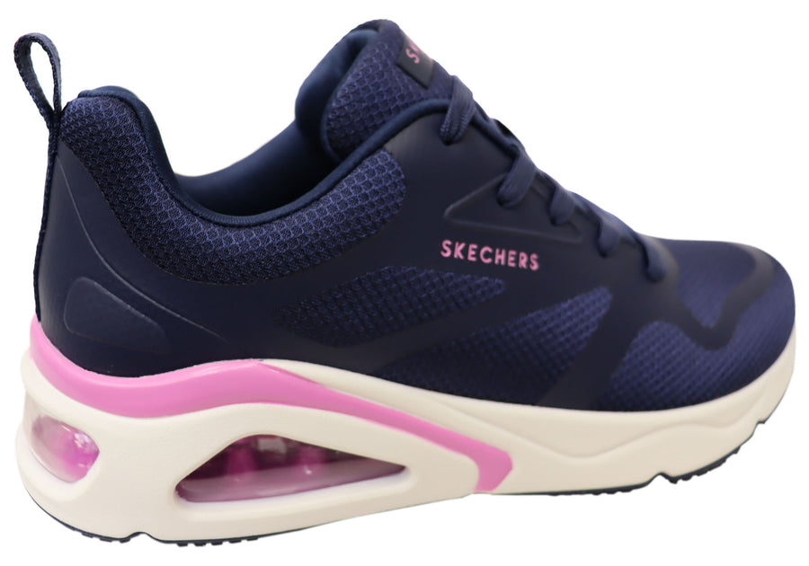 Skechers Womens Tres Air Uno Revolution Airy Comfortable Shoes