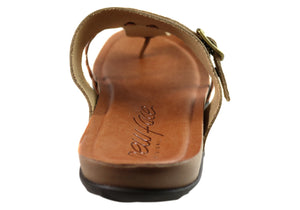 New Face Palms Womens Comfortable Leather Sandals Made In Brazil