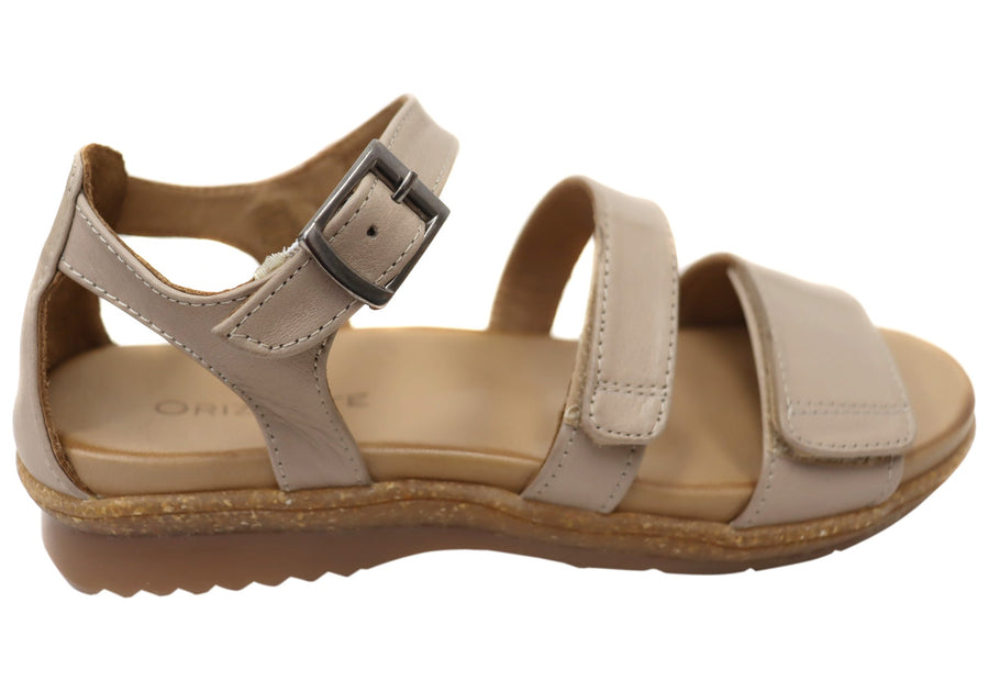 Orizonte Rye Womens Comfortable European Leather Sandals