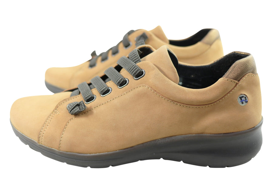 Flex & Go Evolve Womens Comfortable Leather Shoes Made In Portugal