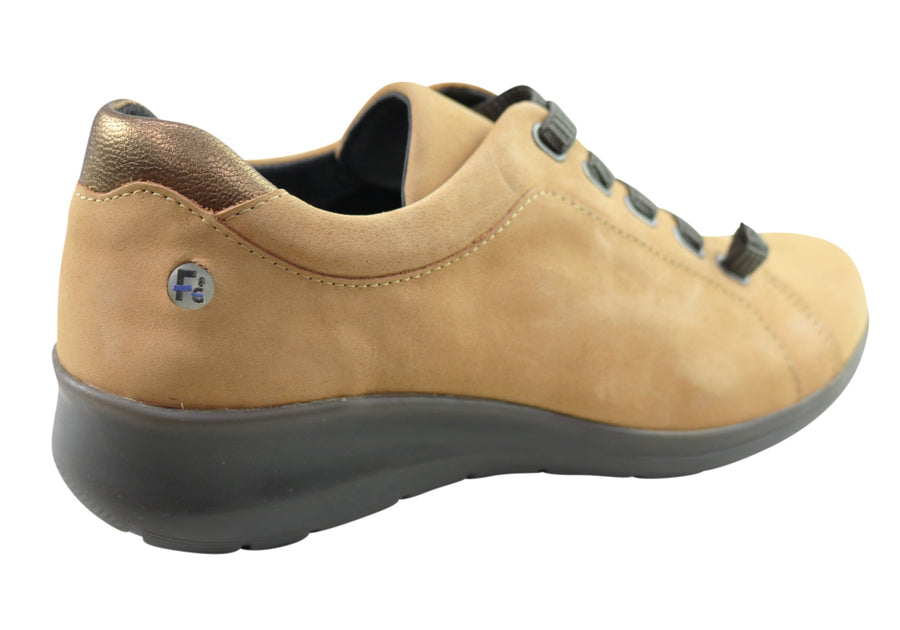 Flex & Go Evolve Womens Comfortable Leather Shoes Made In Portugal