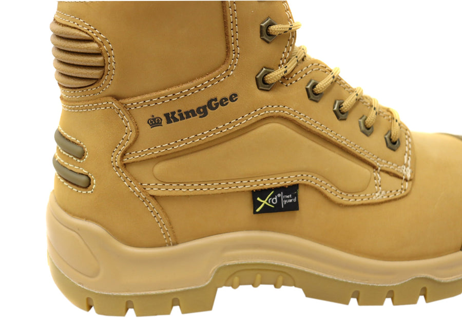 KingGee Mens Comfortable Phoenix 8Z Met Safety Work Boots