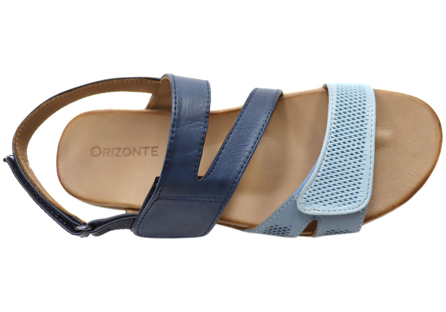 Orizonte Fawkner Womens Comfortable European Leather Sandals