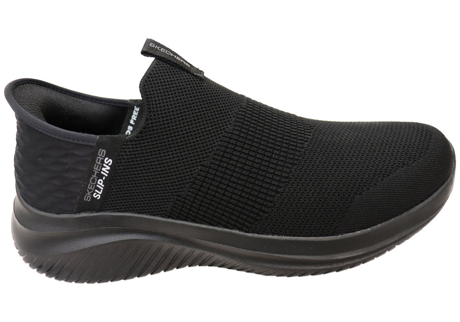 Skechers black comfort outlet shoes