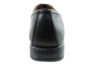 Flex & Go Ambrozia Womens Comfortable Leather Shoes Made In Portugal