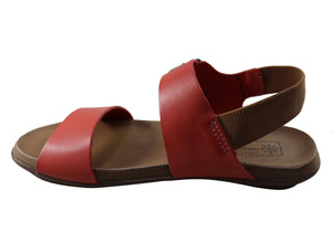 New Face Tasha Womens Comfortable Leather Sandals Made In Brazil