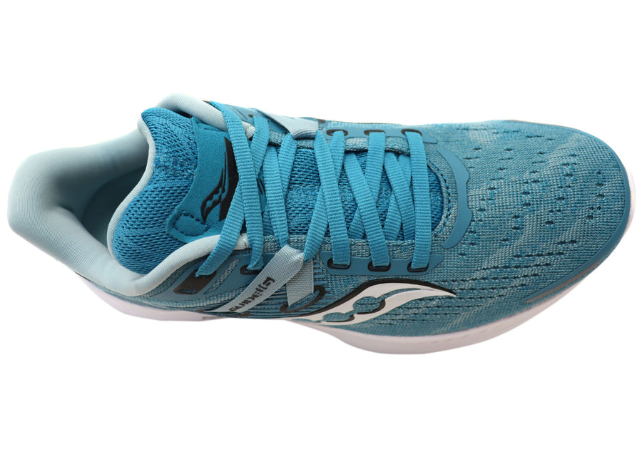 Saucony Womens Guide 16 Comfortable Lace Up Athletic Shoes