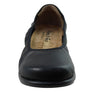 Flex & Go Akiko Womens Leather Ballet Flats Shoes Made In Portugal