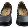 Flex & Go Akiko Womens Leather Ballet Flats Shoes Made In Portugal