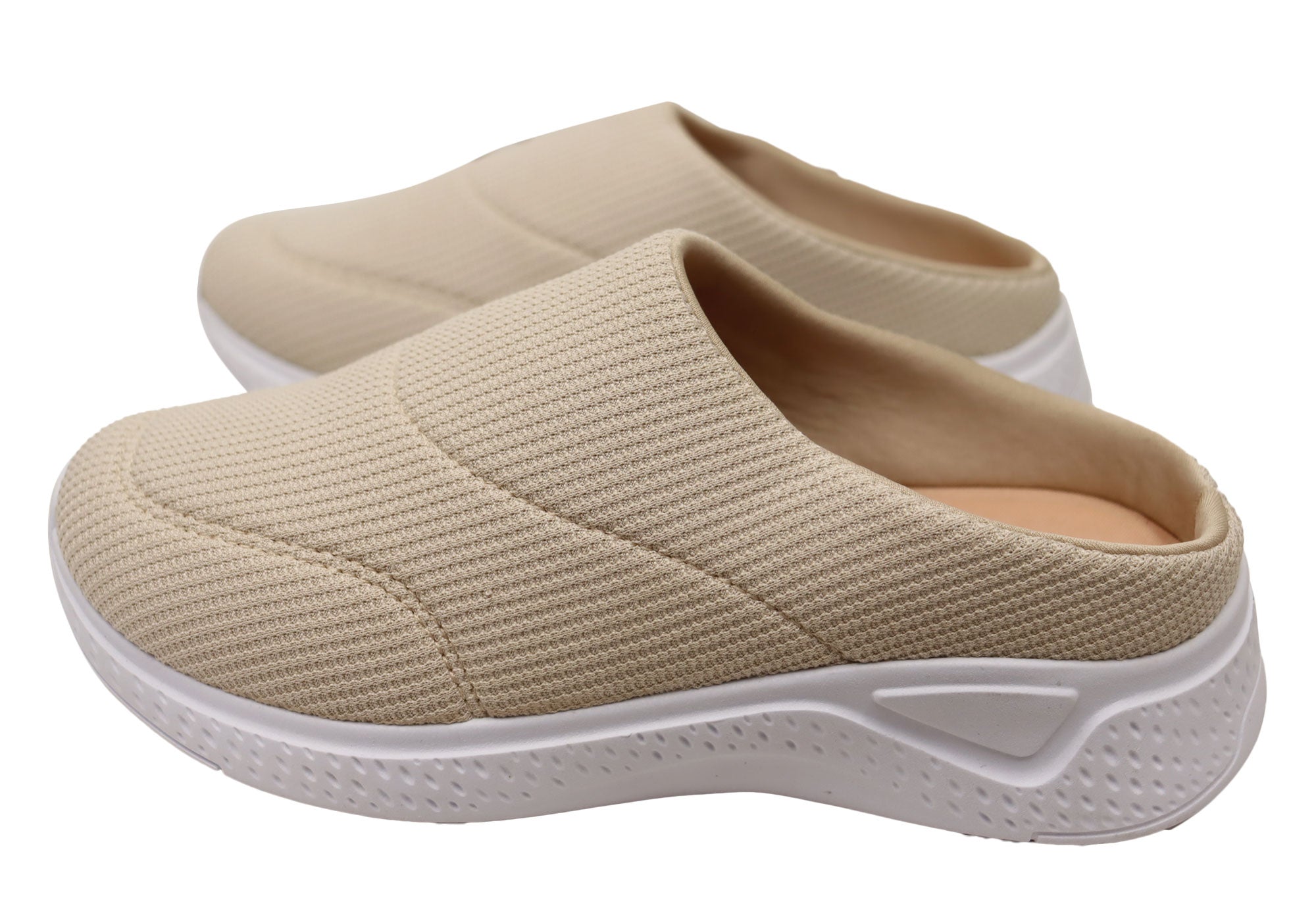Comfortflex Traveller Womens Comfortable Cushioned Slip On Mules Shoes
