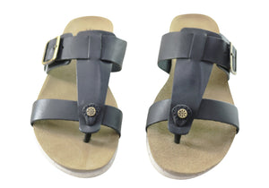 New Face Aloha Womens Comfort Leather Thongs Sandals Made In Brazil