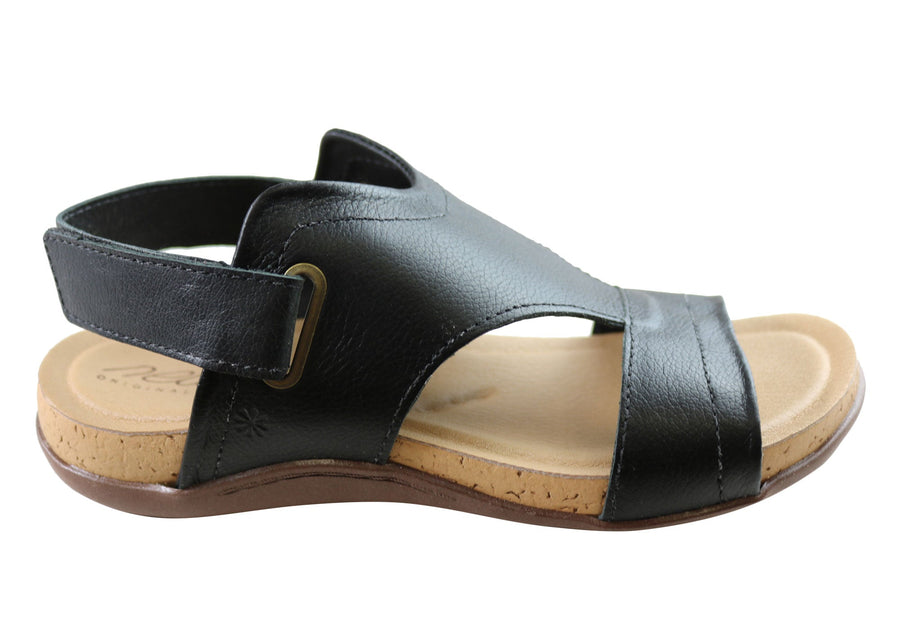 New Face Harmony Womens Comfortable Leather Sandals Made In Brazil