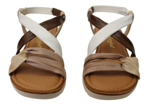 Lola Canales Bella Womens Comfortable Leather Sandals Made In Spain