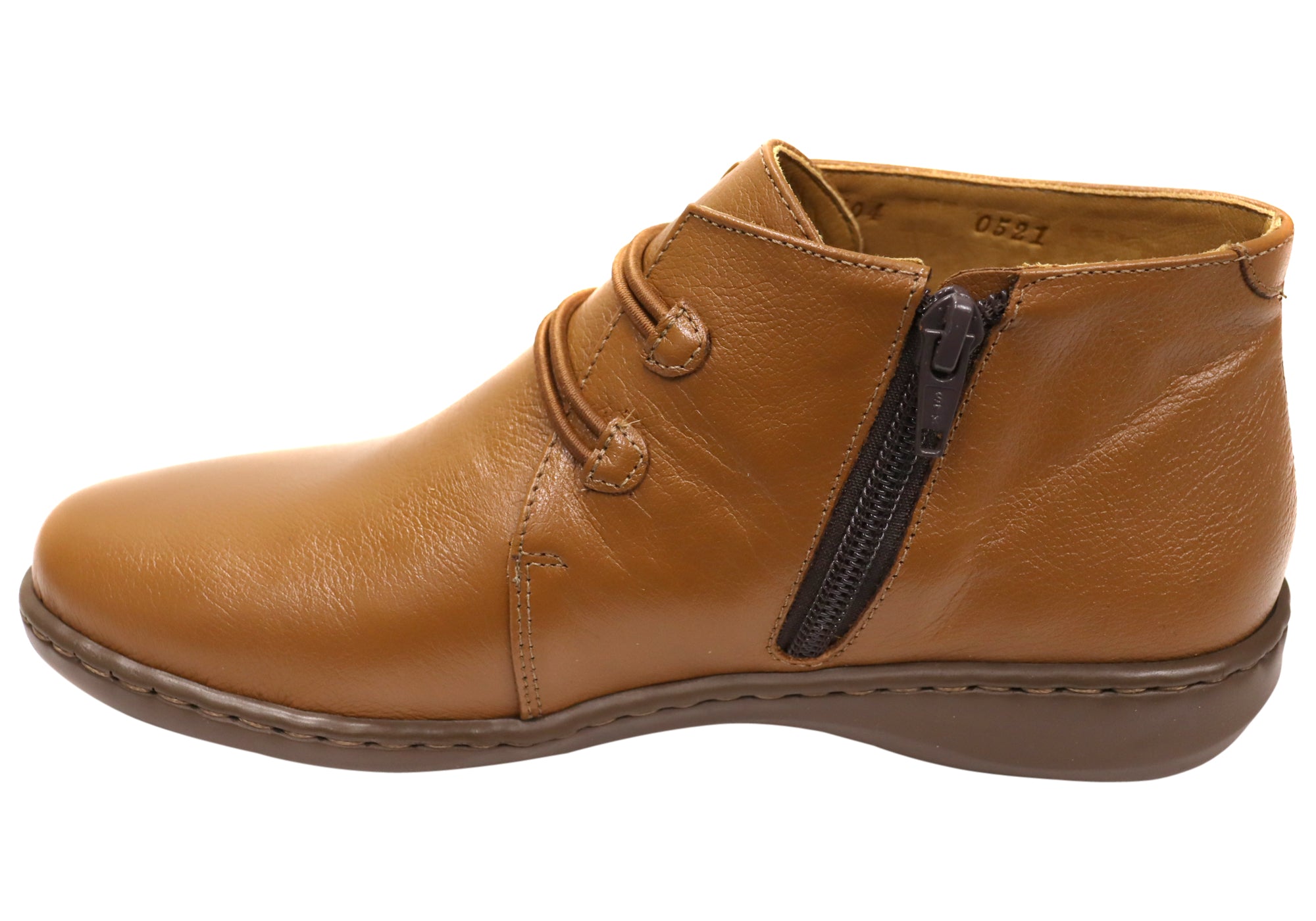 Opananken Willow Womens Comfortable Brazilian Leather Ankle Boots