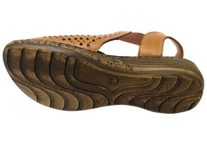 Orizonte Marlee Womens Comfortable European Leather Sandals