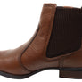 Pegada Carla Womens Low Heel Leather Ankle Boots Made In Brazil