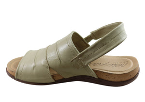 New Face Habour Womens Comfortable Leather Sandals Made In Brazil